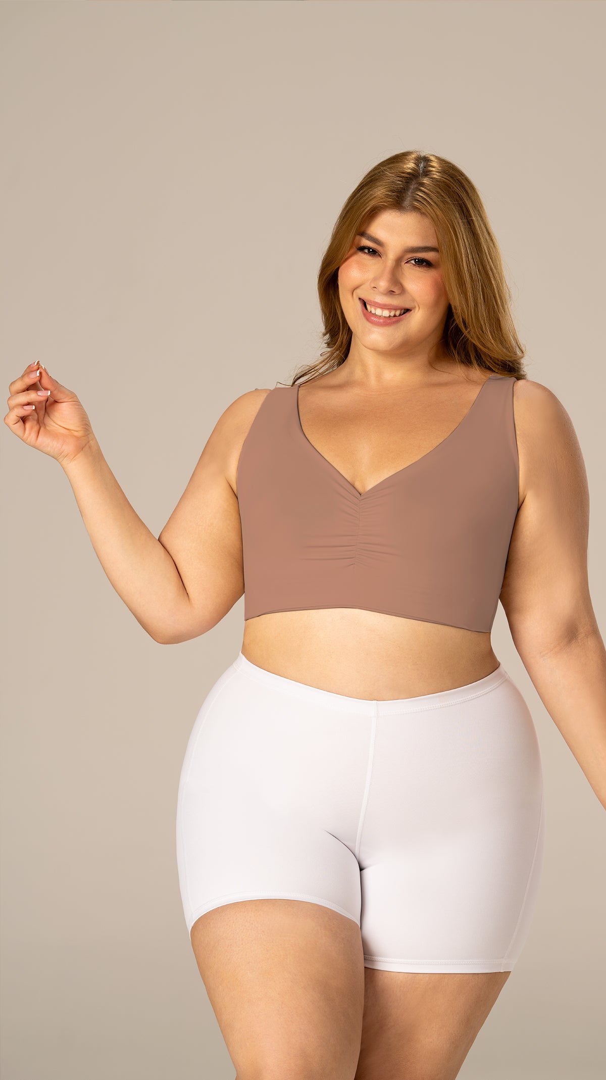 B-06006 Top de realce  (Cocoa)